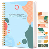 Only Zest Notebooks For Note Taking, College Ruled Spiral Notebooks For Note Taking, Hardcover Spiral Journal Smooth Finish, Spiral Notebook College Ruled 300 Pages 100 GSM Thick Paper (10.5" X 8”)