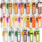 100 PCS Bookmarks for Kids, Animal Bookmarks for Kids, DIY Bookmarks for Kids, Bookmarks for Kids Bulk, Book Marks for Kid, Cute Bookmarks, Bulk Bookmarks, thick Paper Bookmarks