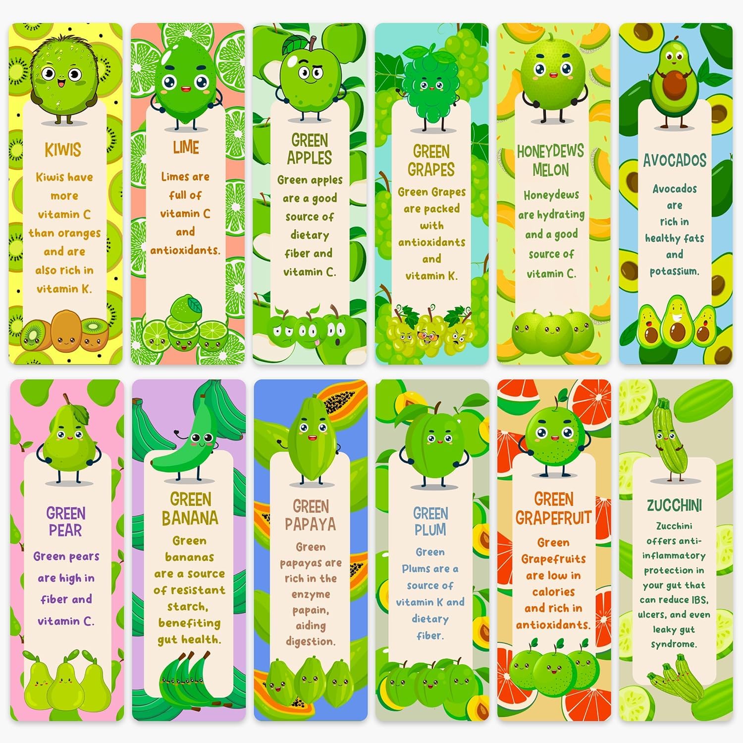 Fruit _BM_Green_48pcs